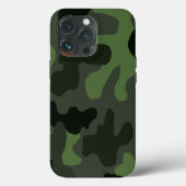 Coques Case-Mate iPhone camouflage gris vert foncé no.14 imprimer (Verso)