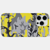 Coques Case-Mate iPhone Camouflage jaune et gris, Militaire, Armée (Verso (horizontal))