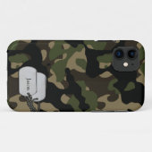 Coques Case-Mate iPhone Camouflage militaire des arbres forestiers et du f (Dos (Horizontal))