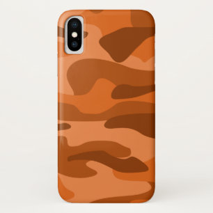 Case-Mate iPhone Case Camouflage Monocolore Orange Espagnol