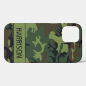 Coques Case-Mate iPhone Camouflage Monogramme (Verso (horizontal))