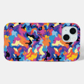 Coques Case-Mate iPhone Camouflage Motif coloré (Verso (horizontal))