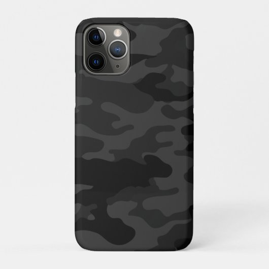Coques Case-Mate iPhone Camouflage noir (Dos)