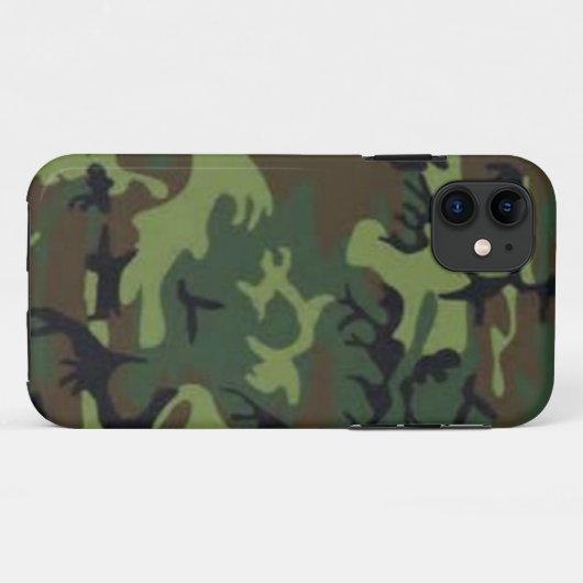 Coques Case-Mate iPhone Camouflage noir (Dos (Horizontal))