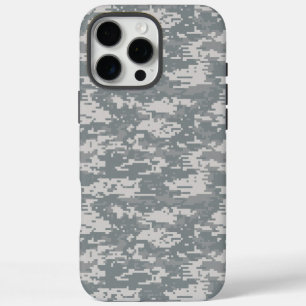 Coques iPhone 16 Pro Max Camouflage numérique Armée Marpat Grey