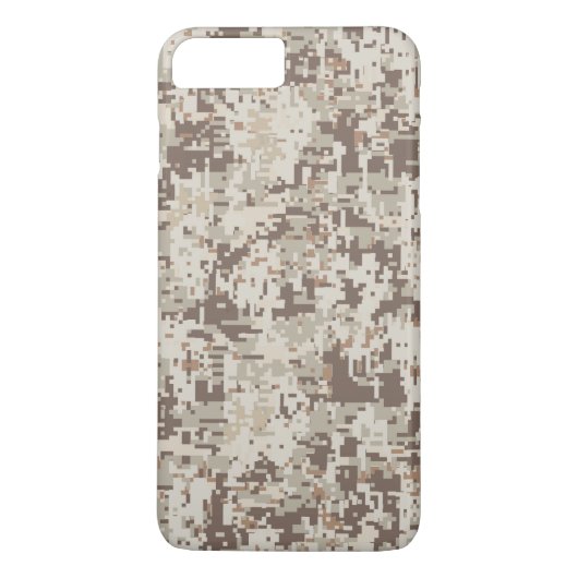 Coques Case-Mate iPhone Camouflage numérique de style désert (Dos)