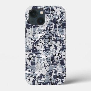 iPhone 13 Mini Case Camouflage numérique de style urbain