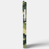 Coques Case-Mate iPhone Camouflage numérique en bois à 8 bits / Camo (Verso / Gauche)
