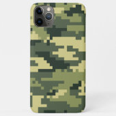 Coques Case-Mate iPhone Camouflage numérique en bois à 8 bits / Camo (Dos)