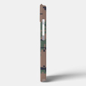 Coques Case-Mate iPhone Camouflage numérique en bois personnalisable (Verso / Gauche)