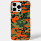 Coques Case-Mate iPhone Camouflage orange et vert, Militaire, Armée (Verso)