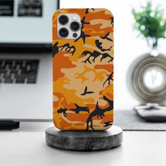 Coques Case-Mate iPhone Camouflage orange, Militaire, Armée