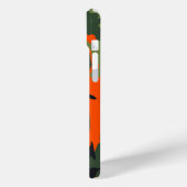 Coques Case-Mate iPhone Camouflage orange vert militaire (Verso / Gauche)