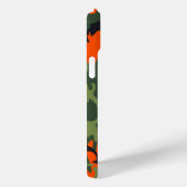 Coques Case-Mate iPhone Camouflage orange vert militaire (Verso / Droite)