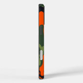 Coques Case-Mate iPhone Camouflage orange vert militaire (Verso / Droite)