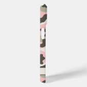Coques Case-Mate iPhone Camouflage Personnalisé Rose et Vert (Verso / Droite)