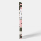 Coques Case-Mate iPhone Camouflage Personnalisé Rose et Vert (Verso / Gauche)