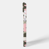Coques Case-Mate iPhone Camouflage Personnalisé Rose et Vert (Verso / Gauche)