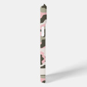 Coques Case-Mate iPhone Camouflage Personnalisé Rose et Vert (Verso / Droite)