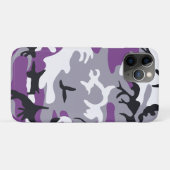 Coques Case-Mate iPhone Camouflage pourpre (Dos (Horizontal))
