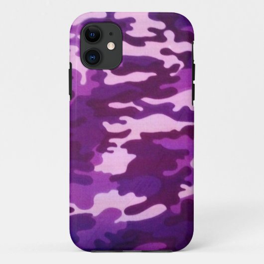 Coques Case-Mate iPhone camouflage pourpre (Dos)