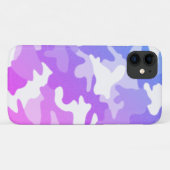 Coques Case-Mate iPhone Camouflage pourpre (Dos (Horizontal))