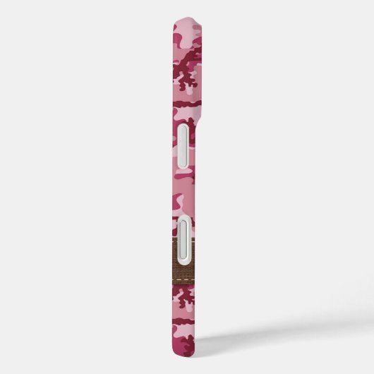 Coques Case-Mate iPhone Camouflage rose (Verso / Droite)
