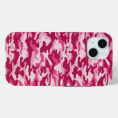 Coques Case-Mate iPhone Camouflage rose (Verso (horizontal))