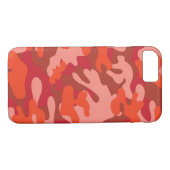 Coques Case-Mate iPhone Camouflage rouge (Dos (Horizontal))