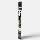 Coques Case-Mate iPhone Camouflage urbain numérique à 8 bits / Camo (Verso / Droite)