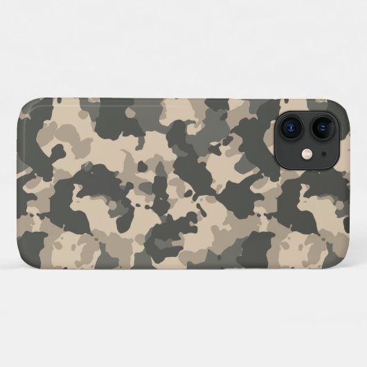 Coques Case-Mate iPhone Camouflage vert de l'armée de camo (Dos (Horizontal))