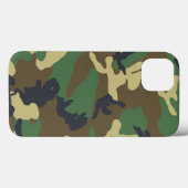Coques Case-Mate iPhone Camouflage vert des bois (Verso (horizontal))