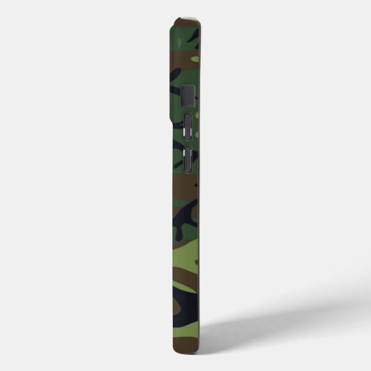 Coques Case-Mate iPhone Camouflage vert militaire (Verso / Gauche)