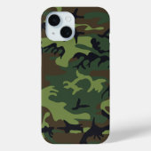 Coques Case-Mate iPhone Camouflage vert militaire (Verso)
