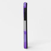 Coques Case-Mate iPhone Camouflage violet personnalisé Bow pourpre (Dos/Gauche)