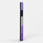 Coques Case-Mate iPhone Camouflage violet personnalisé Bow pourpre (Dos/Droite)