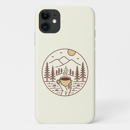 Coques Case-Mate iPhone Camp de café et nature 2 (Dos)
