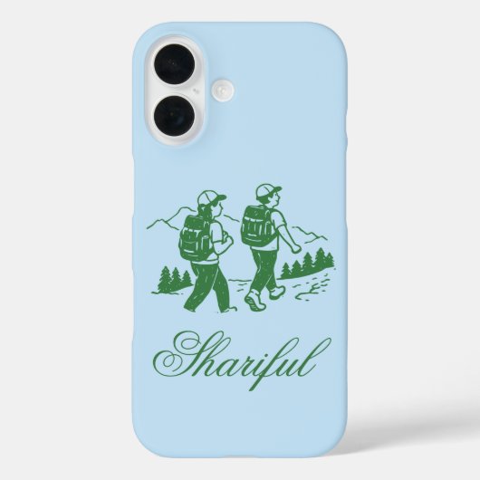 Coques Case-Mate iPhone Camp de cyclisme Vie Bleu Glaçé (Verso)