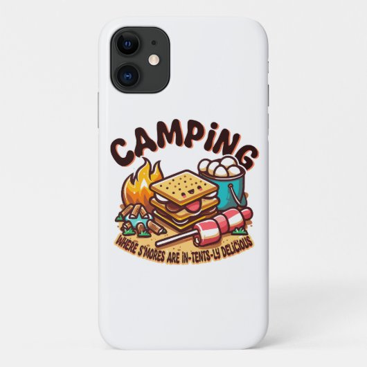 Coques Case-Mate iPhone camp de smores (Dos)