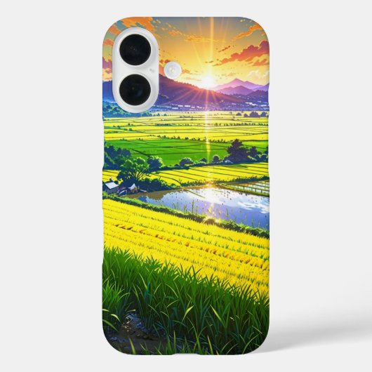 Coques Case-Mate iPhone Campagne d'été d'or (Verso)