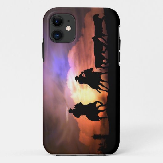 Coques Case-Mate iPhone Campagne Western Cowboy (Dos)