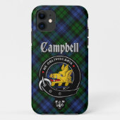 Coques Case-Mate iPhone Campbell Clan Badge & Tartan Phone Case (Dos)
