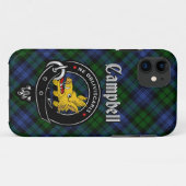 Coques Case-Mate iPhone Campbell Clan Badge & Tartan Phone Case (Dos (Horizontal))