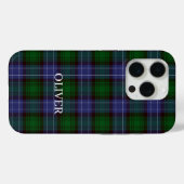 Coques Case-Mate iPhone Campbell Tartan Green Plaid (Verso (horizontal))