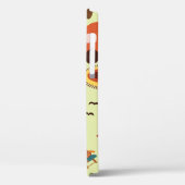 Coques Case-Mate iPhone Camping - caravane, chaises de camping, cheminée (Verso / Gauche)