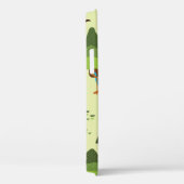 Coques Case-Mate iPhone Camping - caravane, chaises de camping, cheminée (Verso / Droite)