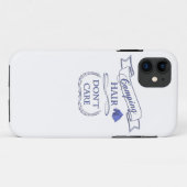 Coques Case-Mate iPhone Camping Cheveux s'en fiche (Dos (Horizontal))