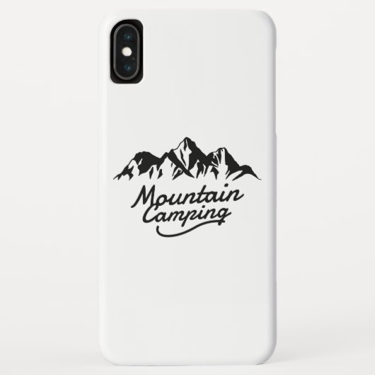 Coques Case-Mate iPhone Camping en montagne (Dos)