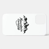 Coques Case-Mate iPhone Camping en montagne (Verso (horizontal))