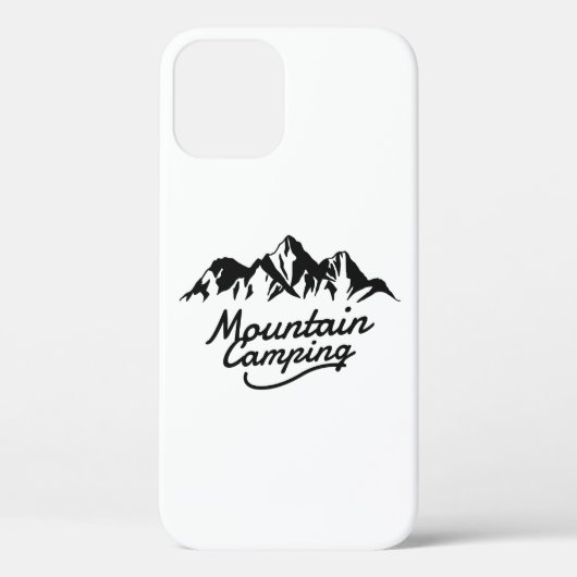 Coques Case-Mate iPhone Camping en montagne (Verso)